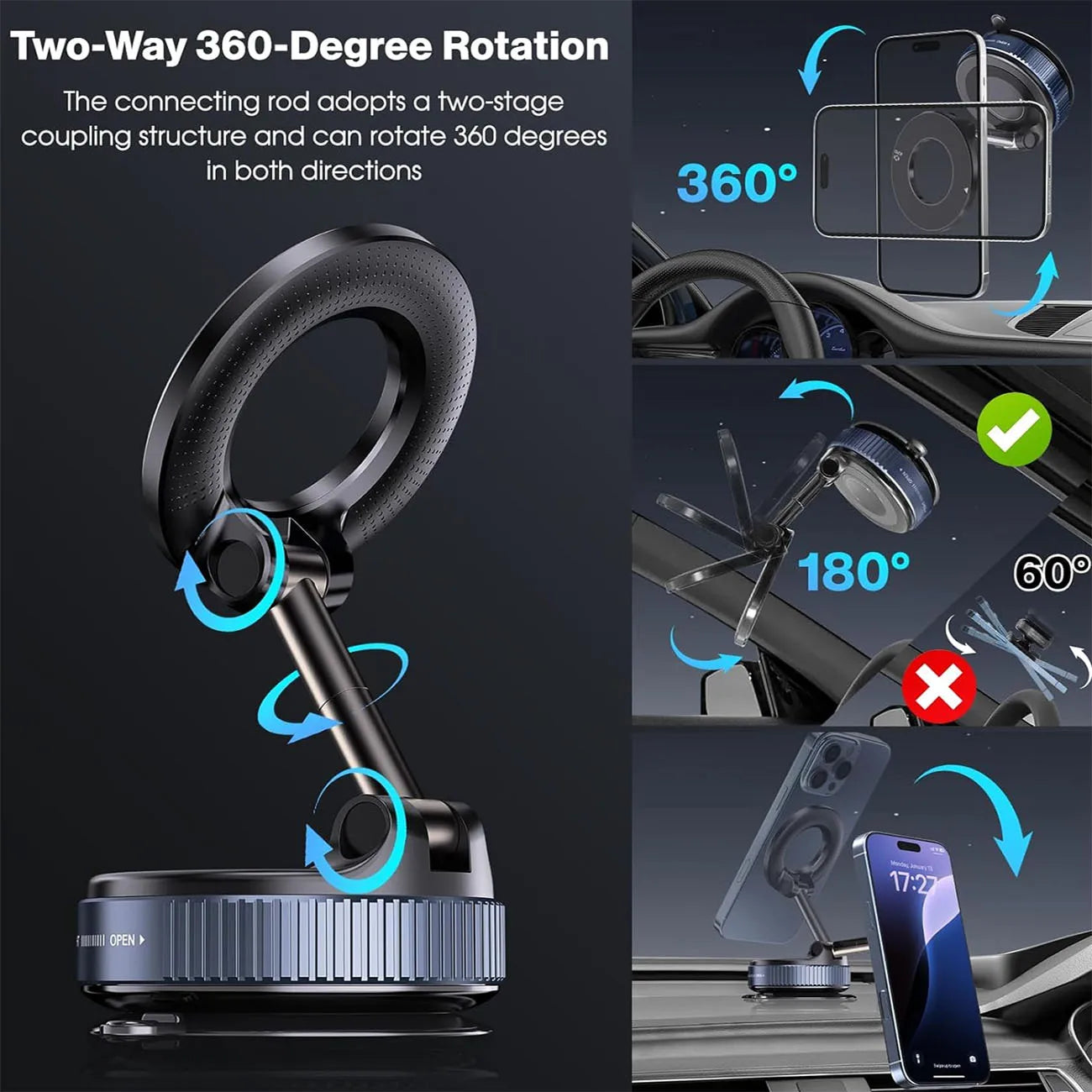 MagLock Compact Pocket Car Mount